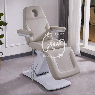 China Modern hot sale whips bed treatment table chair electric beauty facial bed with 3/4 motors for spa massage salon for sale