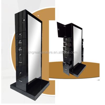 China Foshan modern large factory luxury double led hair salon mirror station for sale for sale