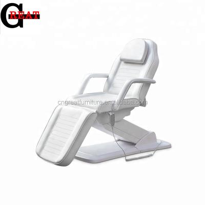 China 2019 fashionable white electric facial massager of the bed for sale