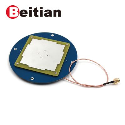 China Beitian Recessed Design GNSS Antenna BDS B1 GPS L1 GLONASS L1 GALILEO E1 BA-3730Q 116.4mm*116.4mm*9.7mm for sale