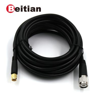 China Beitian 5.0m Length GNSS Antenna TNC Male-SMA Male Connector RF Feeder Cable B-5-TNC-SMA B-5-TNC-SMA for sale