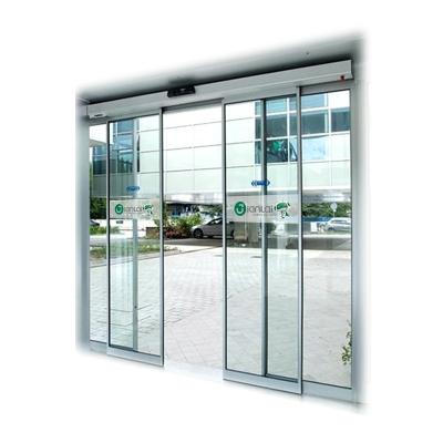 China Modern Commercial Glass Door Opener With Sensor Automatic Sliding Glass Door Operator for sale