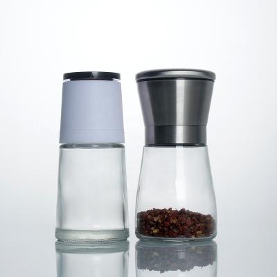 China Steamable OEM Stainless Steel Pepper Grinder Household Mill Bottle Spice Jar for sale