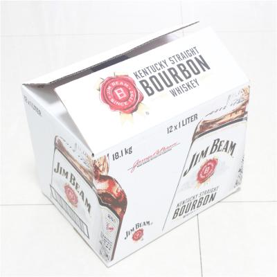 China Other Color Professional Custom Cardboard Box For Glass Bottle for sale