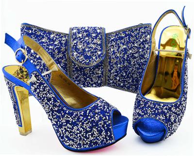 China 2019 Anti-Smell Arrivals Wedding Shoes French-Italian Matching Shoes And Bags for sale