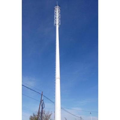 China Communication Tower Towers 15m Steel Mast Telecom Tower 4/5g Antenna Communication Single Pole Monopoles for sale