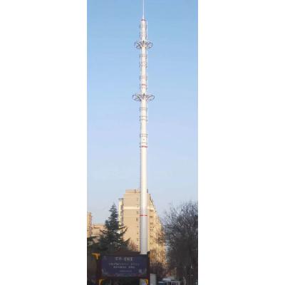 China Single Pole Communication Tower Telecommunication Antenna Tower for sale