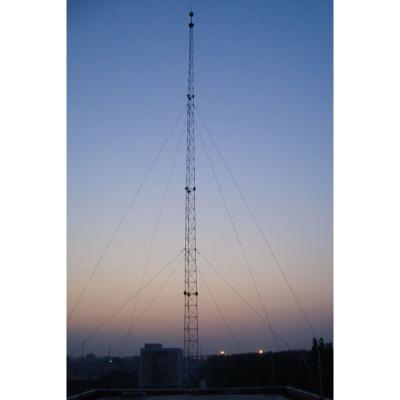 China Outdoor 10m 15m 12m 18m 20m 25 Meter Self Supporting Rod Angle Steel Telecom Tower Lightning Pole Gsm Lightning Radar for sale