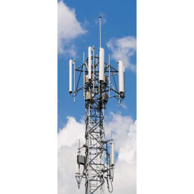 China Steel Communication Tower 20m 40m 60m 70m High 4 GSM Self Supporting Mobile Communication Tower Lattice Leg Cellular Microwave for sale