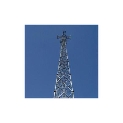 China Mobile Communication Tower Telecom Network Microwave Triangular Tubular Steel Antenna Tower 18 Meter Mast Outlet Telecommunication Pole for sale