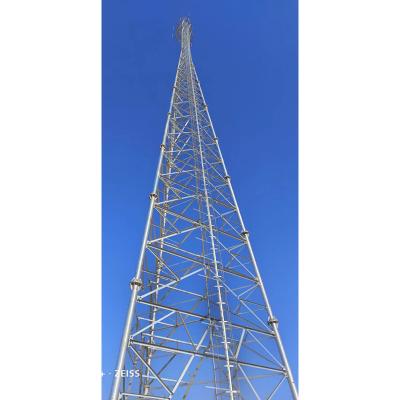 China Mobile Communication Tower 20 Meter 36 M 35m 3 Leg Telecom BTS Shelter Telecommunication Communication Tube Mast Tower for sale