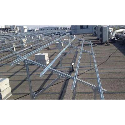 China Galvanized Steel Galvanized Steel Photovoltaic Bracket Customized Solar Photovoltaic Bracket Good Design Solar Photovoltaic Brackets for sale