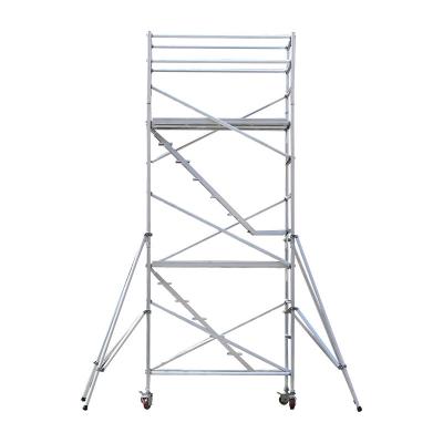 China Modern high strength steel frame scaffolding step type lightweight frame for sale interior building construction frame scaffolding for sale