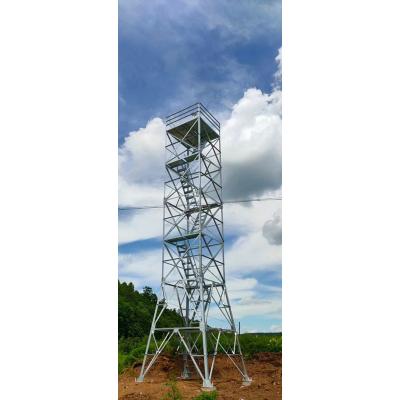 China Best Selling Outdoor Customized Angle Military Steel Watch Tower Control System Watchtower for sale