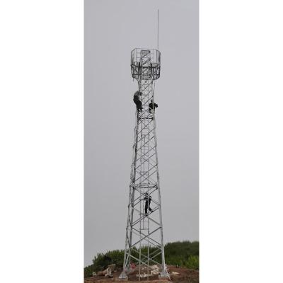 China Outdoor Metal Tower Guard On Prison Security Tower Watchtower for sale