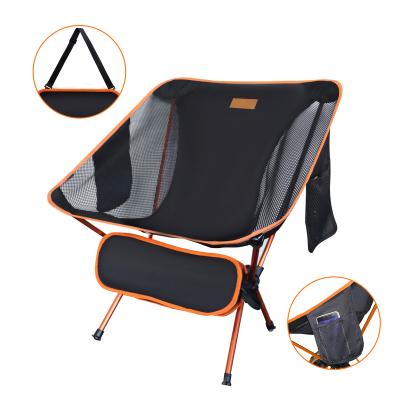 China High quality lightweight foldable lightweight outdoor ultra-light aluminum folding chair for sale