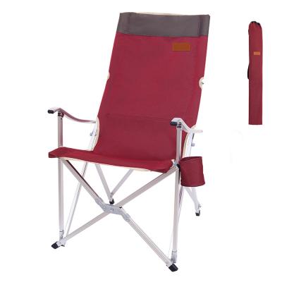 China Good Quality Lightweight Foldable Outdoor Furniture Beach Cheap Foldable Camping Folding Armchair for sale