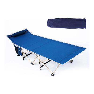 China View Foldable Lightweight Outdoor Luxury Sleeping Steel Furniture Folding Cradle Camping Bed For Sale for sale