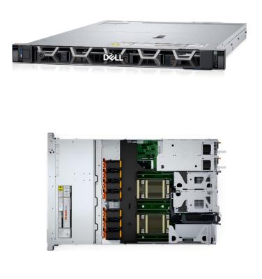 China NVMe HDD Sata Dell Poweredge R660xs 1U rack server for sale