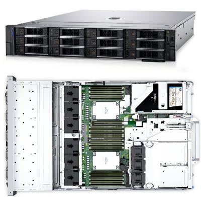 China 8 PCIe SATA Enterprise Dell Poweredge Server R750 800W-2400W for sale