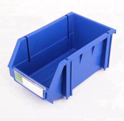 China Sustainable PP Type Plastic Stacking And Wall Hang Storage Tray Box For Warehouse for sale