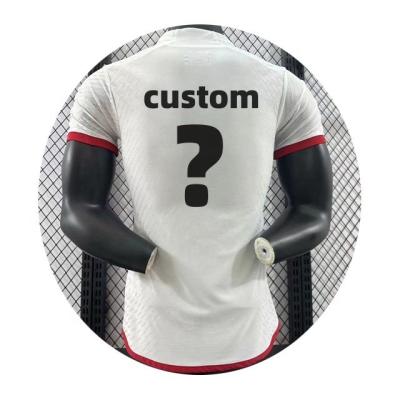 China Shirts & Tops 24/25 new season football jersey custom shirt player version jersey men's sublimated white sportswear for sale