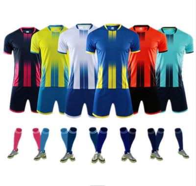 China Quick Dry Breathable 2023 Soccer Jersey for Youth Adult Men Team Training Soccer Wear Football sportswear jerseys for sale