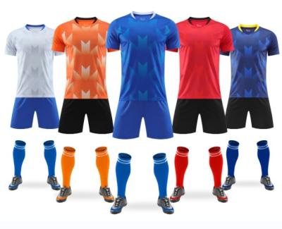 China Breathable Quick Dry Sublimate football uniform cheap high quality wholesale custom printed football uniform for sale