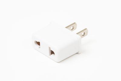 China ABS Plastic 6A Travel Charger Adapter AC 125/ 250Volt US Plug ROSH Approval for sale