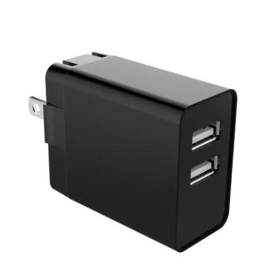 China Black Or Whtie Smart Two USB Charger for Mobile Phone / IPad / MP3 for sale