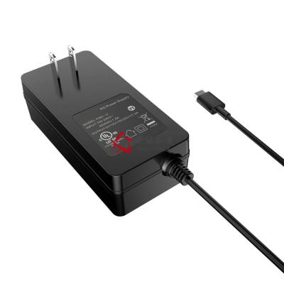 China 65 W US Plug USB C PD Charger / Power Supply Power Delivery Charger for sale