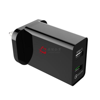 China Cargador rápido del enchufe USB de la carga 3,0, cargador rápido 30W de la pared de la carga 3,0 en venta