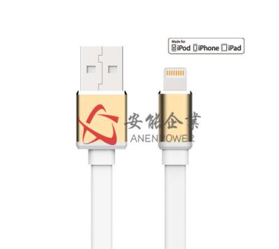 China 8- Pin Lightning To USB Data Cable For IPad / IPhone / IPod , Updated According To IOS for sale