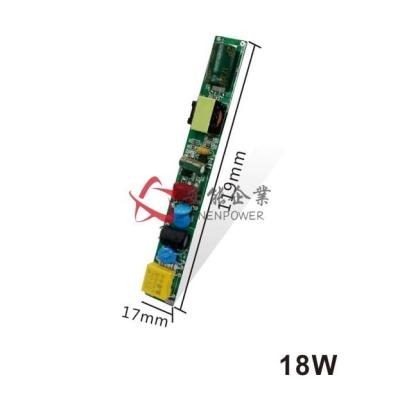 China CE TUV da fonte de alimentação 260mA do diodo emissor de luz da luz do tubo do diodo emissor de luz de T8 T5 T10 18W GS habilitado à venda