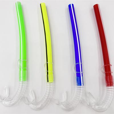 China Durable/Waterproof Factory Supply Cheap Price Snorkel Free Snorkel Kids Breathable Underwater Swimming Snorkel Tube For Kids for sale