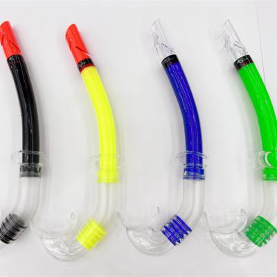 China High Quality Durable/Waterproof Fashionable Practical Snorkel Free Wet Soft Buoyancy Swimming Breath Adult Diving Tube for sale