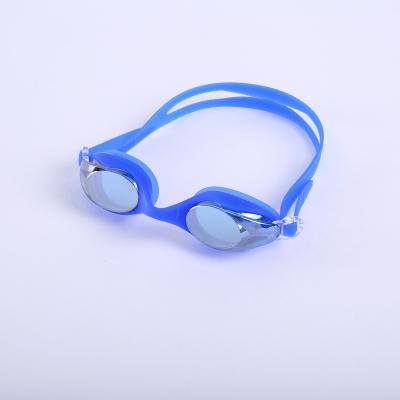 China New Arrival Silicone Protective Swimming Goggles Mirror-Coated UV Anti-fog Waterproof Anti-fog UV Protection No Leaking Swimming Goggles for sale