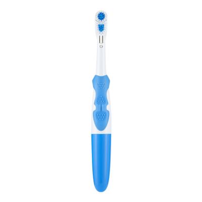 China Upcoming 2020 Battery Operated Oscillating Electric Toothbrush Adult and Kids Black Blue White Blue Wireless Battery Power USB Outdoor Charging PCs for sale