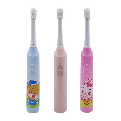 China China Toothbrush Manufacturer Cartoon Toothbrush Automatic Battery Operated Kids Electric Toothbrush for sale