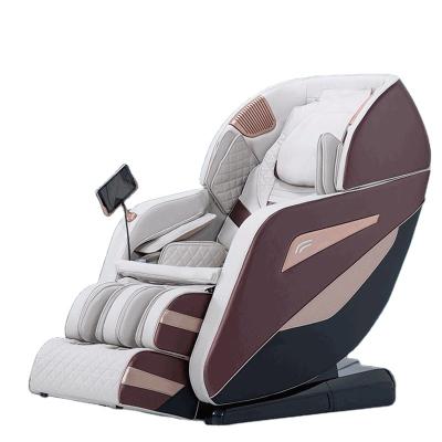 China New Intelligent 4D Health Massage AI Voice Control Electric Massage Chair Vibrator Massage Chair In Salon Office for sale