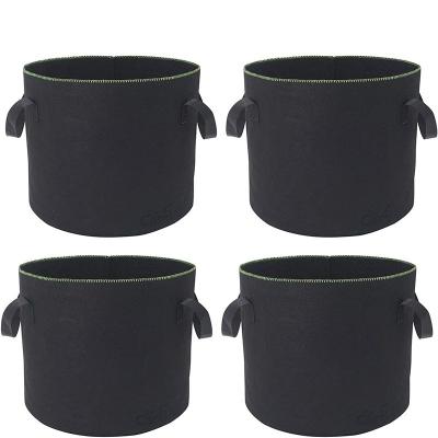 China Minimalist Plant Grow Bag 5 Gallon Felt Fabric Pot To Grow Bag For Trees And Flowers OEM ODM for sale