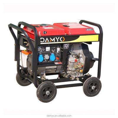 China Common Units 2KW 2.2KW Diesel Welder Generator Single Cylinder Welding Machine Air Cooled Welding Generator On Sale for sale