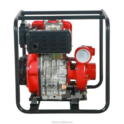 China Chinese Developing World Water Solutions Factory Supply 4.0Kw 3 Inch Recoil Starter Aluminum Diesel Pump For Fire Fighting for sale