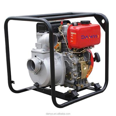 China Developing World Water Solutions 2 Inch 50mm Diesel Engine Pressure Water Pump Deep Well Recoil Started Aluminum Diesel Water Pump for sale