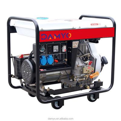 China Common Units High Efficiency 50Hz 2.0KW 2.0KVA 2000W 211CC Open Type Diesel Generator Set for sale