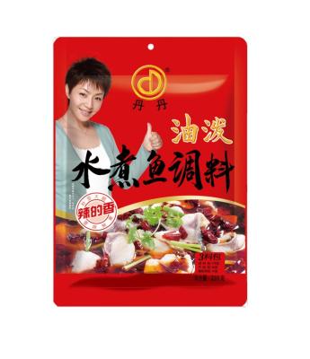 China Pot Raw Material Spicy Hot Special Flavor Seasoning Spicy Red Pepper Powder Fish Condiment For Catering for sale