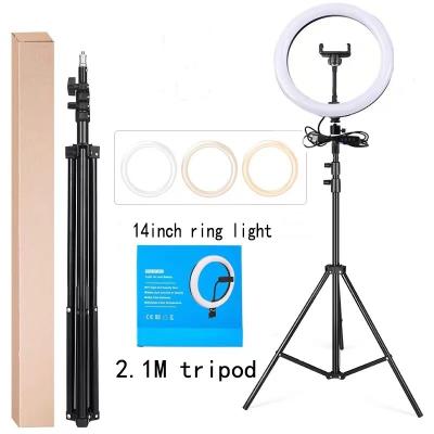 China 14inch Ring Light 2.1m Stand 5 Kg for sale