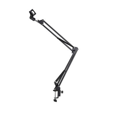 China Professional Microphone Suspension Scissor Arm YOUYUAN Condenser Microphone Bracket NB-35 Karaoke Microphone Stand Set for sale