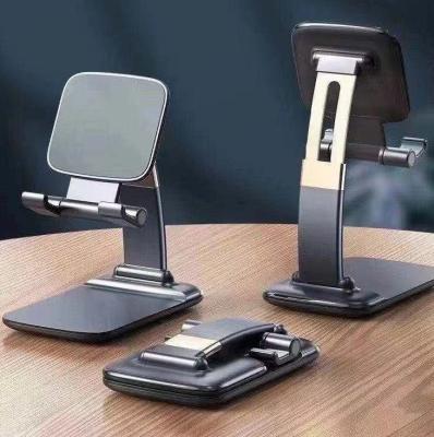 China Universal Adjustable Adjustable Tablet Phone Holder for Soporte Para Telefono celulares de mesa Soporte Plegable de Escritorio Para Celular y for sale