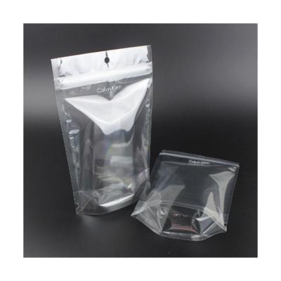 China Lower price recyclable hot professional clear self seal zip lock printed plastic packaging bag for sale